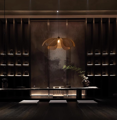 Подвесной светильник Inodesign Rattan Flower 44.8012